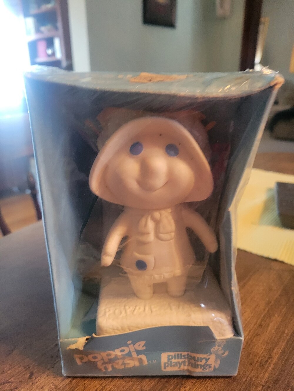 Poppie Fresh Pillsbury Playthings Figurine - White Blue